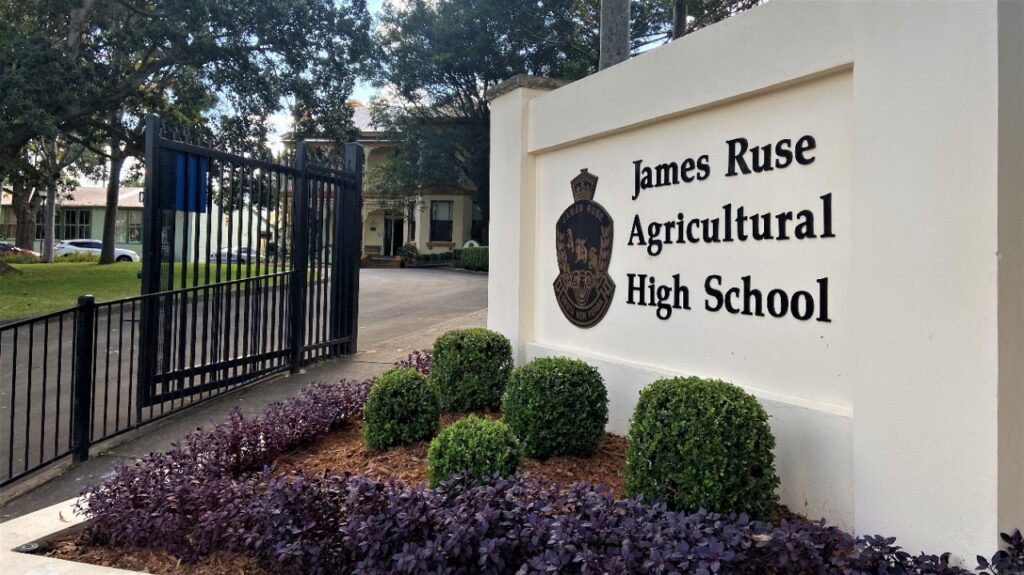 Pendidikan Pertanian di James Ruse Agricultural High School